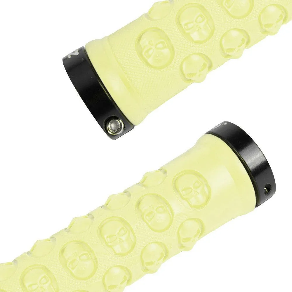 1 Pair MTB Handlebar Grips TPR Rubber Lock on Anti-slip Grips