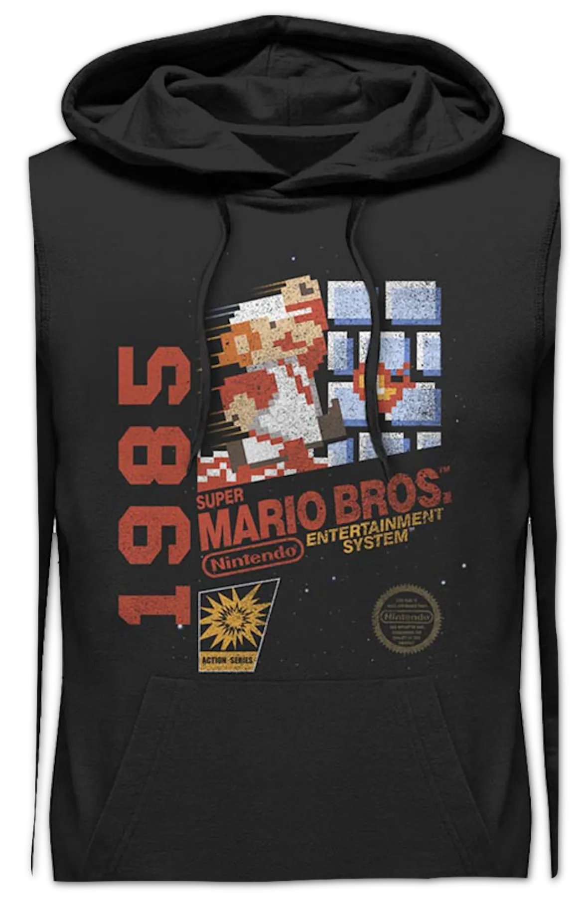 1985 Cartridge Art Super Mario Bros. Hoodie