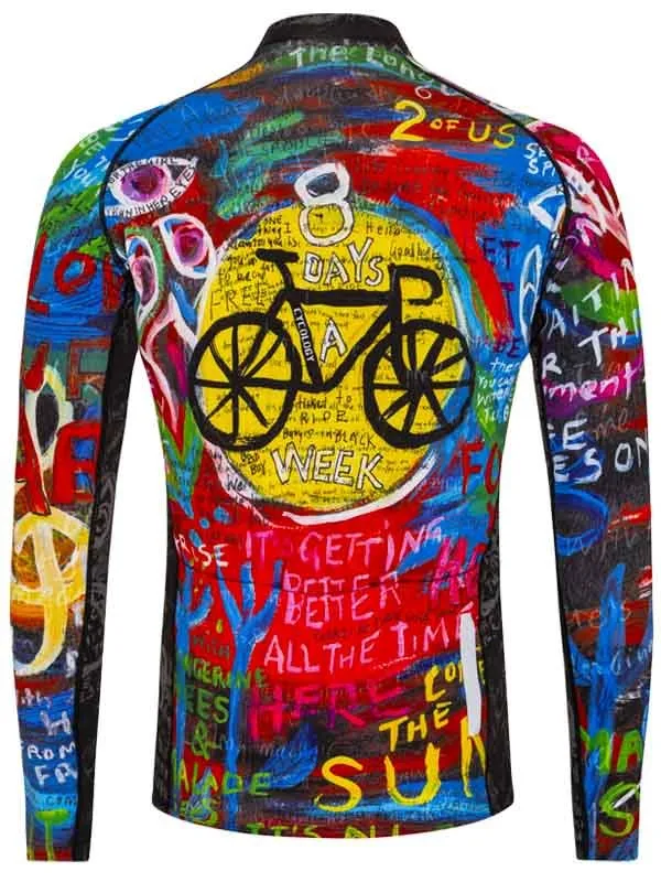 8 Days Lightweight Long Sleeve Summer Jersey