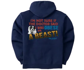 A Beast Graphic Hoodie