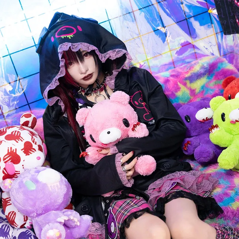 ACDC RAG & Gloomy Bear vivid bear ears hoodie