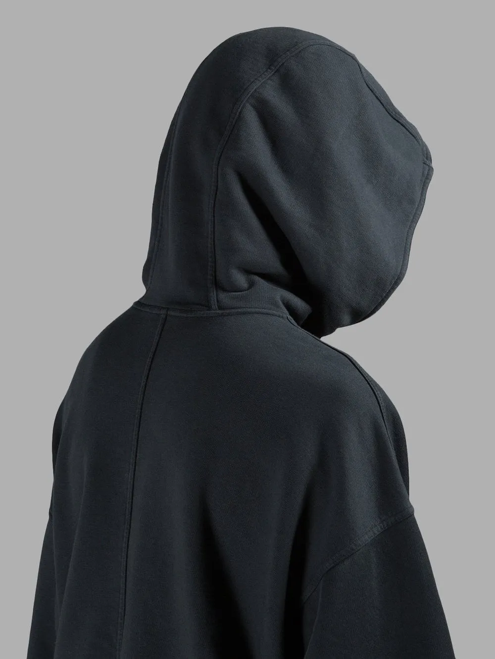 Activewear /Sportswear Oversized Drop Shoulder Hooded Sweatshirt Slashed Hoodie / College Sweatshirt / drop shoulders-BB033