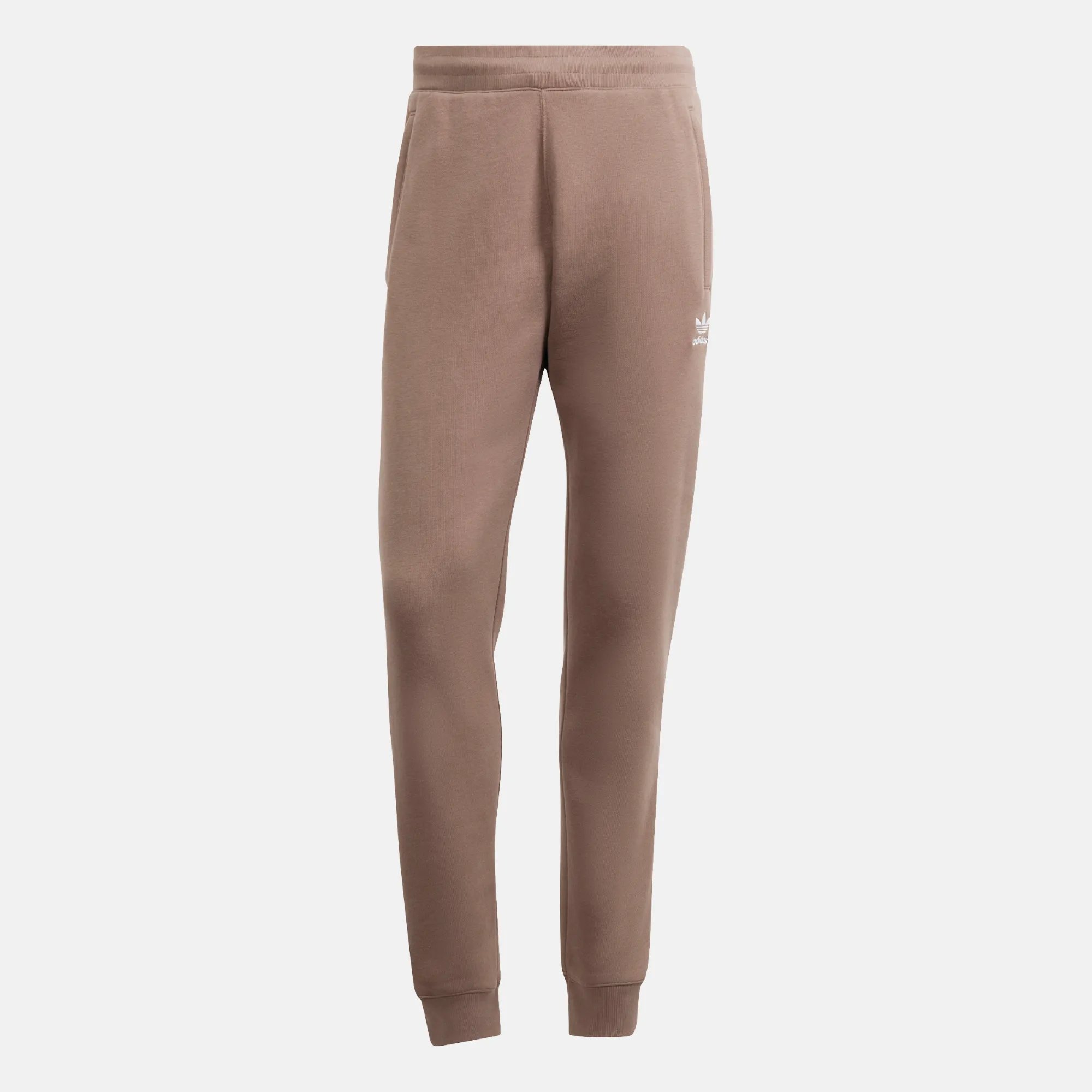 Adidas Trefoil Essentials Brown Sweatpants