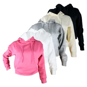 AMOS Ladies Womens Cropped Hem Hoodie Hoody Lounge Sweat Various Colours Sizes 6-18