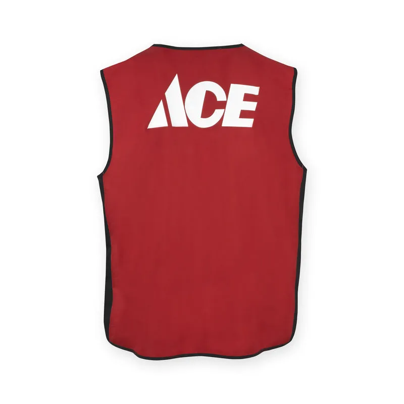 Artcraft No Snag 2XLT Sizes Men's Sleeveless V-Neck Red Vest