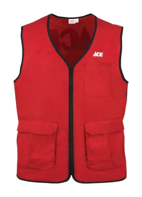 Artcraft No Snag 2XLT Sizes Men's Sleeveless V-Neck Red Vest