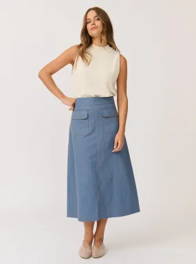 ASTRID SKIRT - Denim