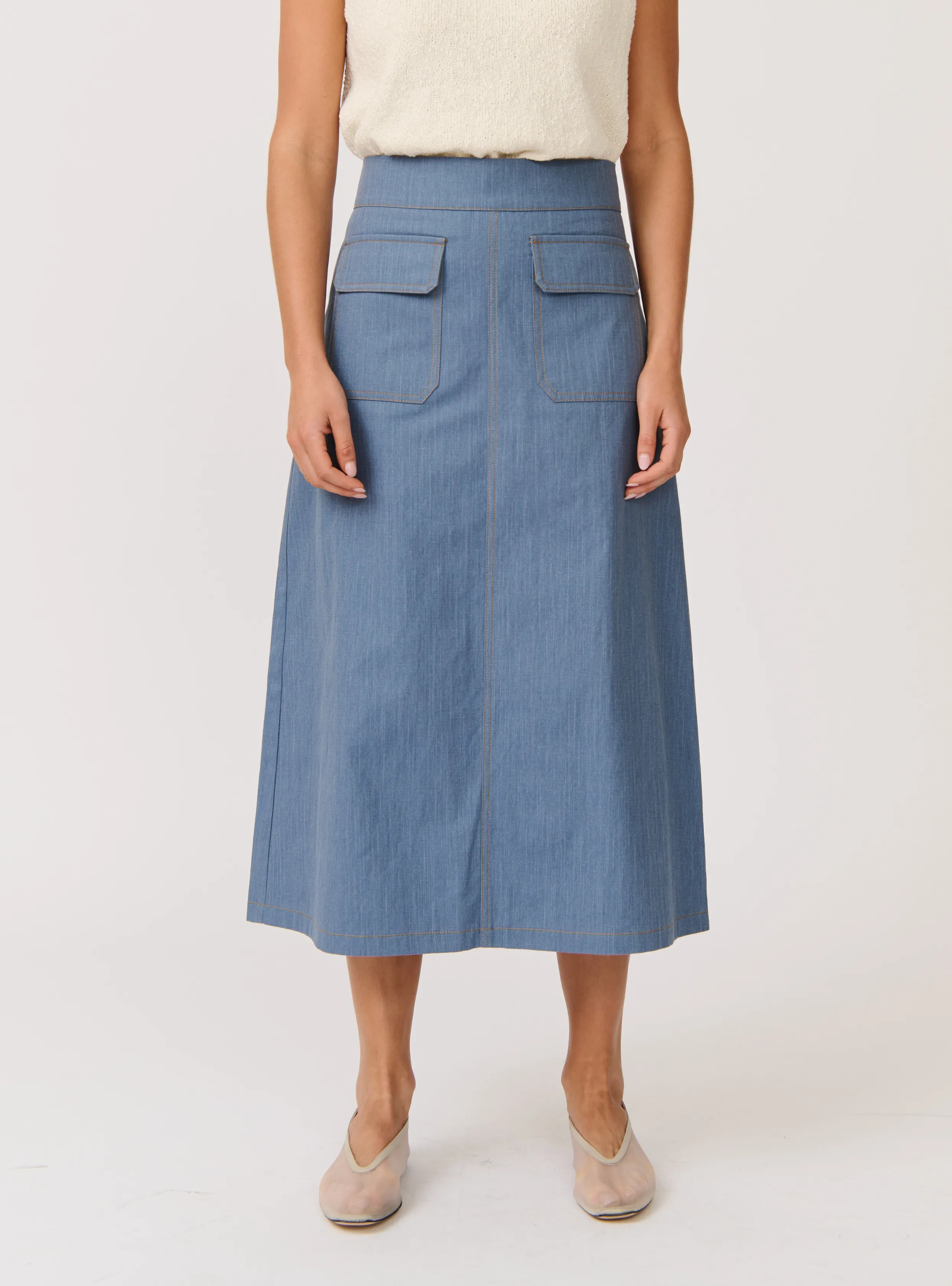 ASTRID SKIRT - Denim