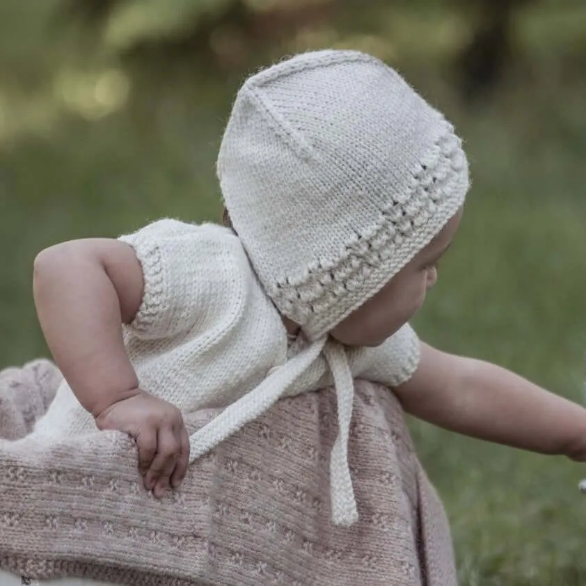 Ava Vest & Bonnet Knitting Pattern - 8Ply (BC58)