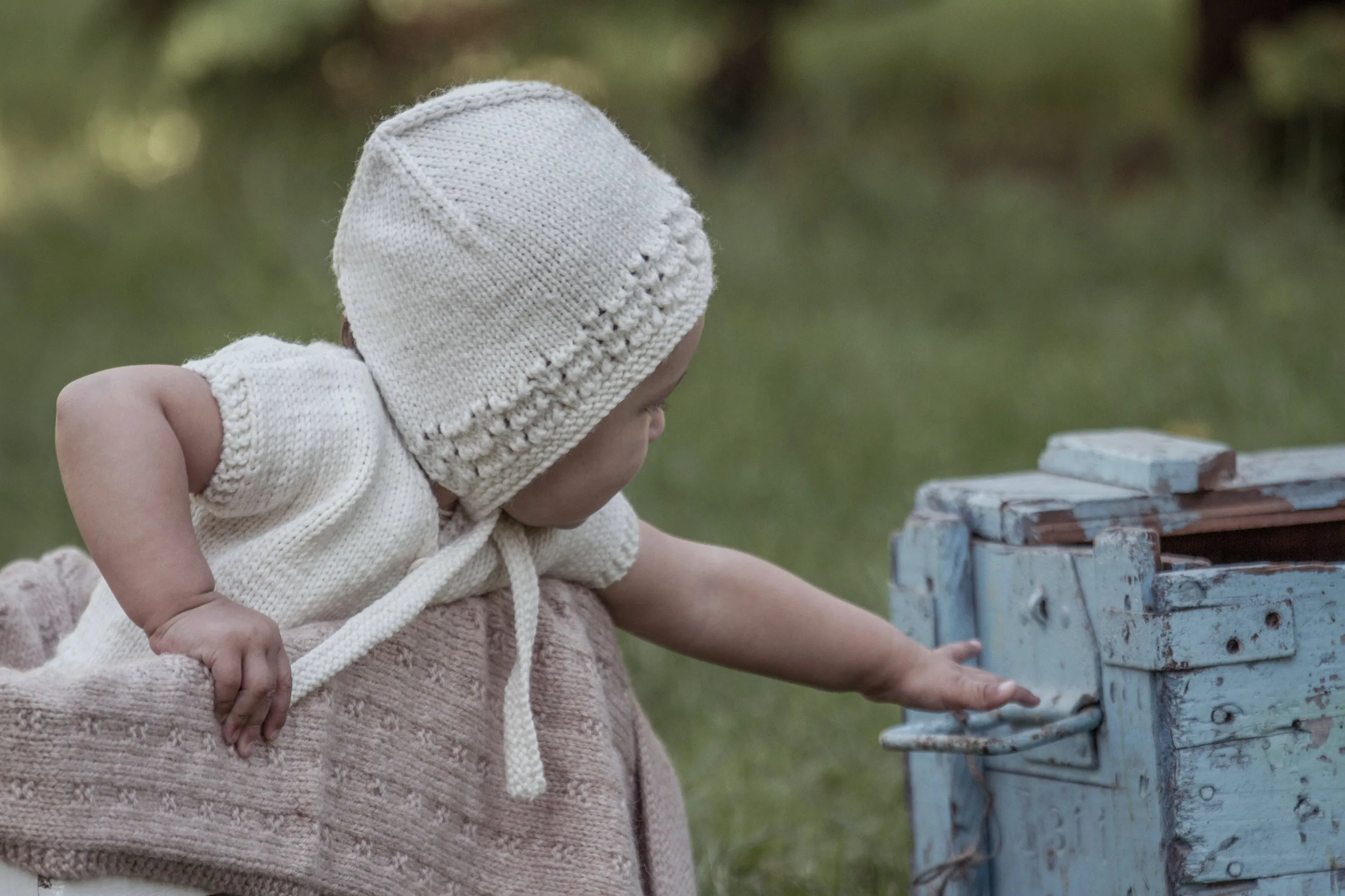 Ava Vest and Bonnet