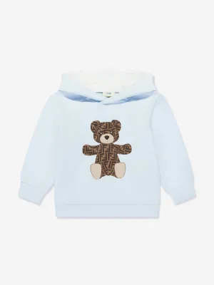 Baby Boys Bear Hoodie in Blue