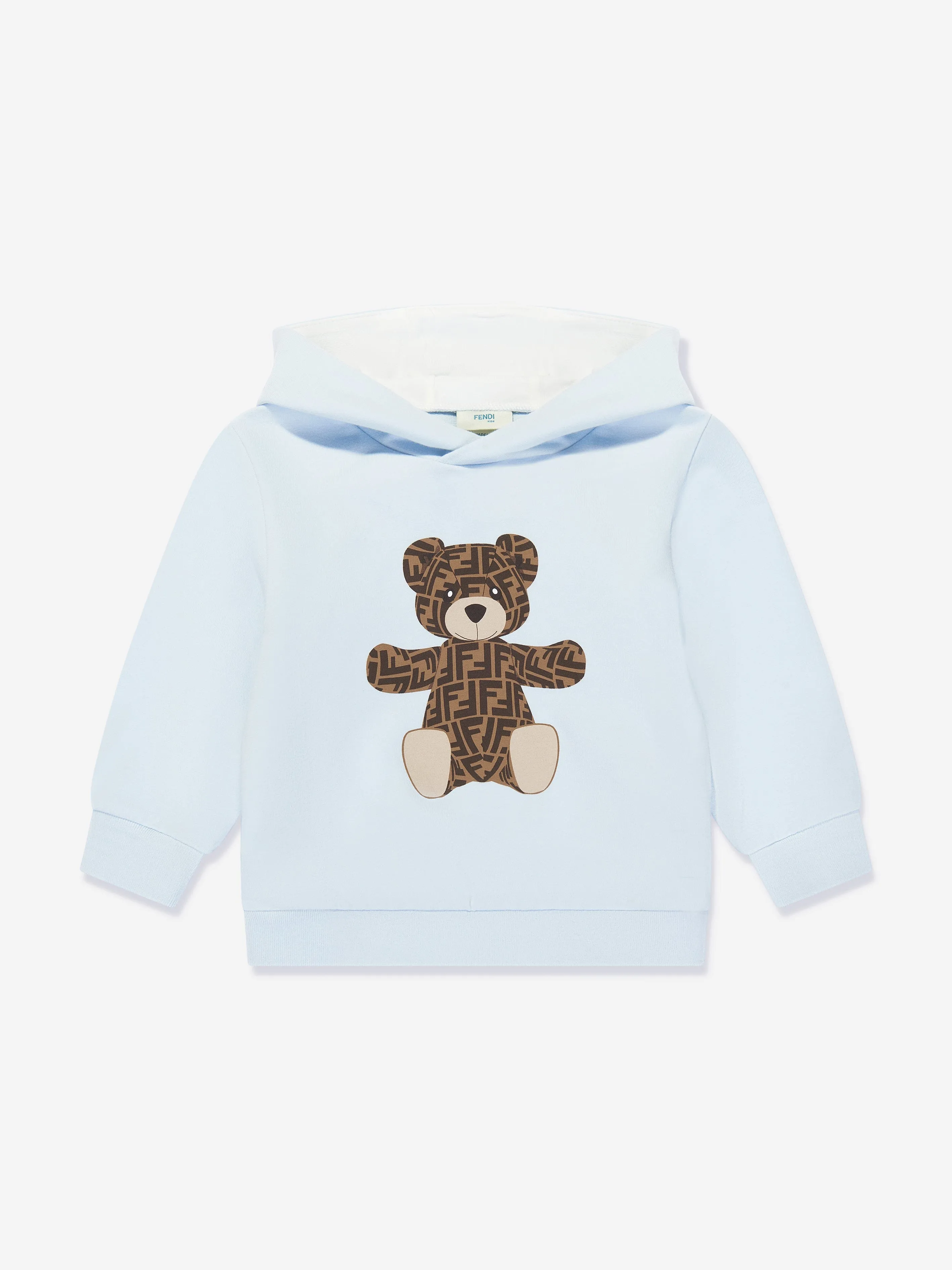 Baby Boys Bear Hoodie in Blue