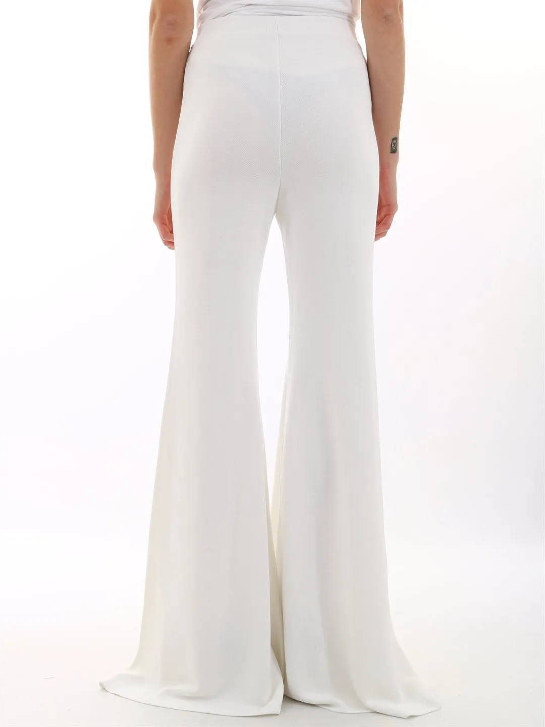 Balmain Embellished Flared Trousers