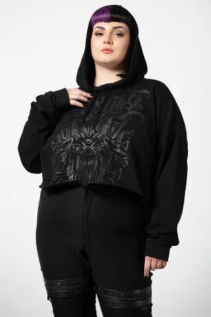 Bellow Cropped Hoodie [PLUS]