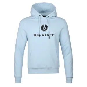 Belstaff Signature Hoodie Sweat Top in Sky Blue