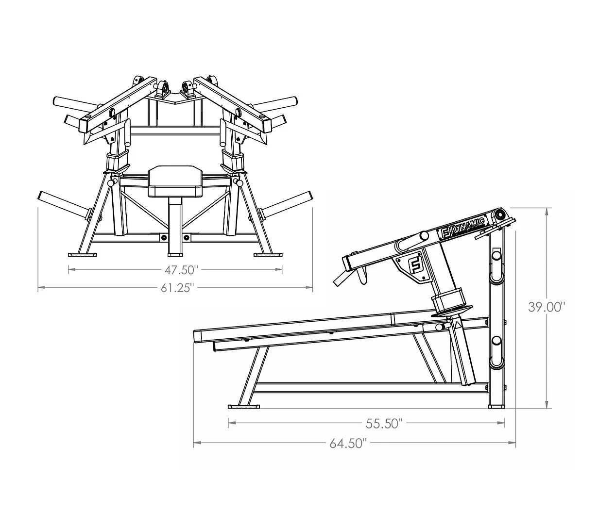 Bilateral Flat Chest Press - Plate Loaded by Rae Crowther