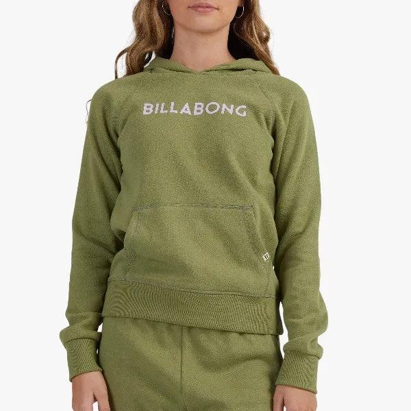 Billabong Girls Dancer Pop Hoodie Avocado