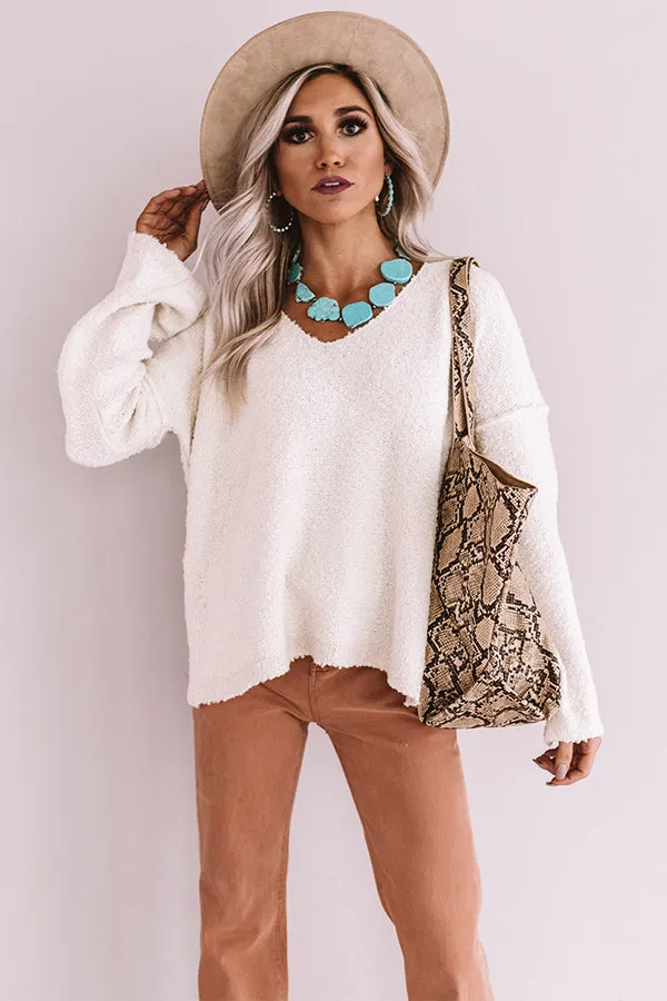 Bliss List Shift Sweater