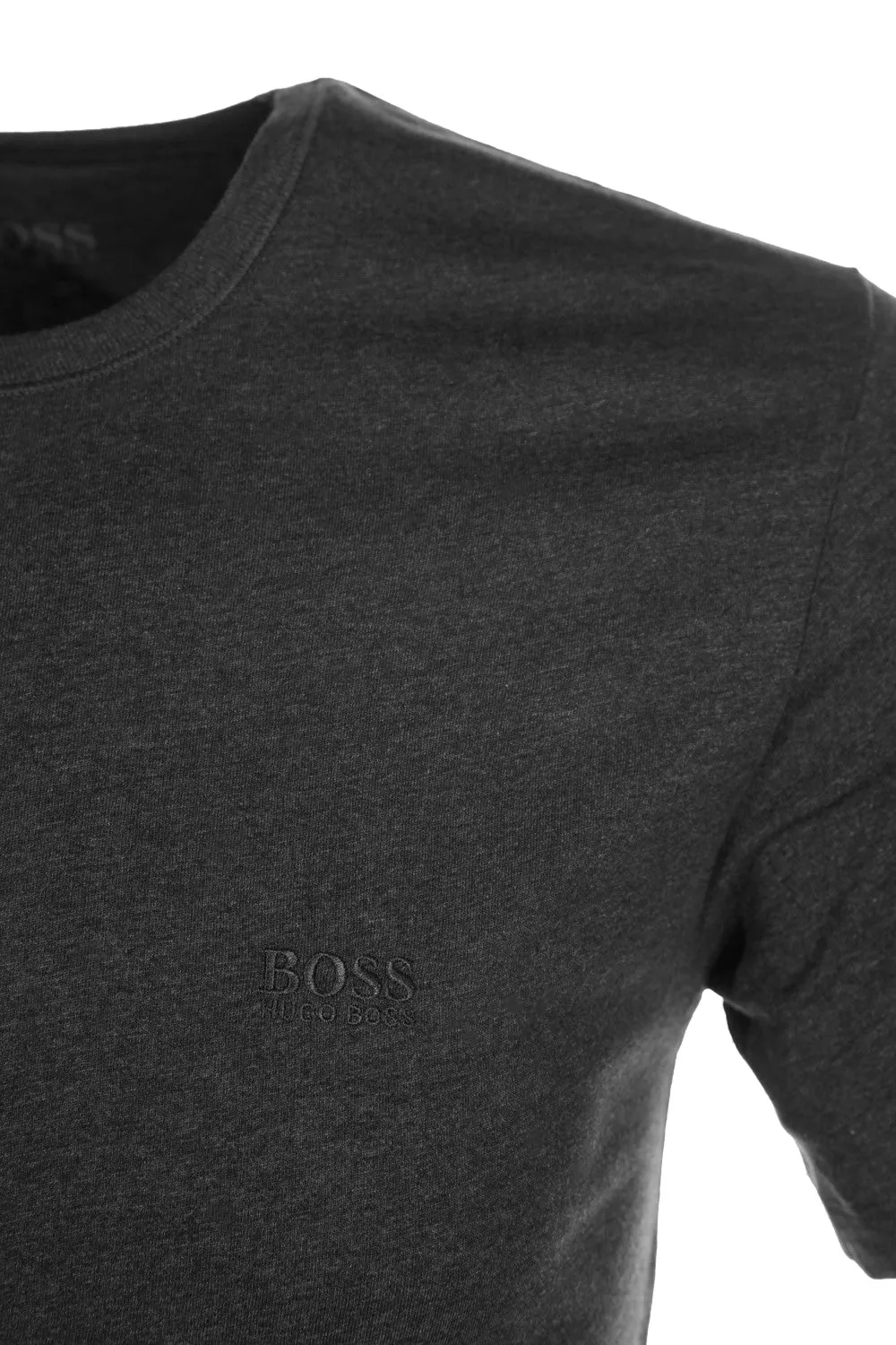 BOSS 3 Pack Crew Neck T-Shirt in Black, Charcoal & Navy