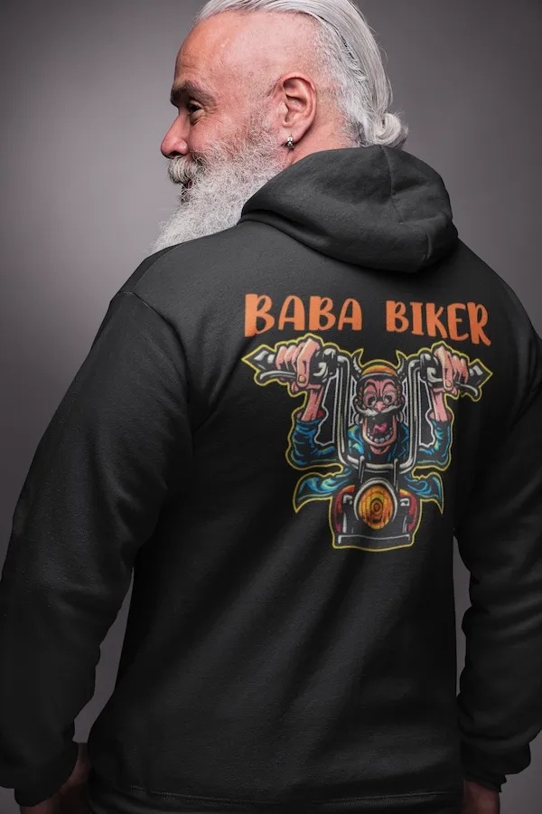 Bulldogs Classic Hoodie unisex Rückendruck / Baba Biker