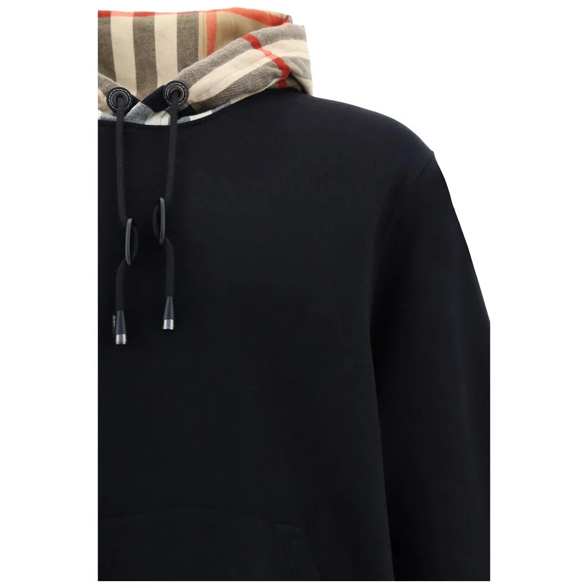 Burberry Elegant Oversize Black Samuel Hoodie