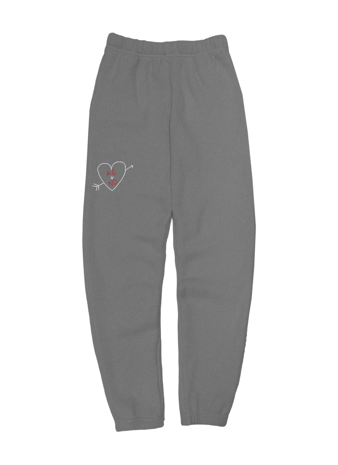 Carved Heart Customized Initials Women's Sweatpants