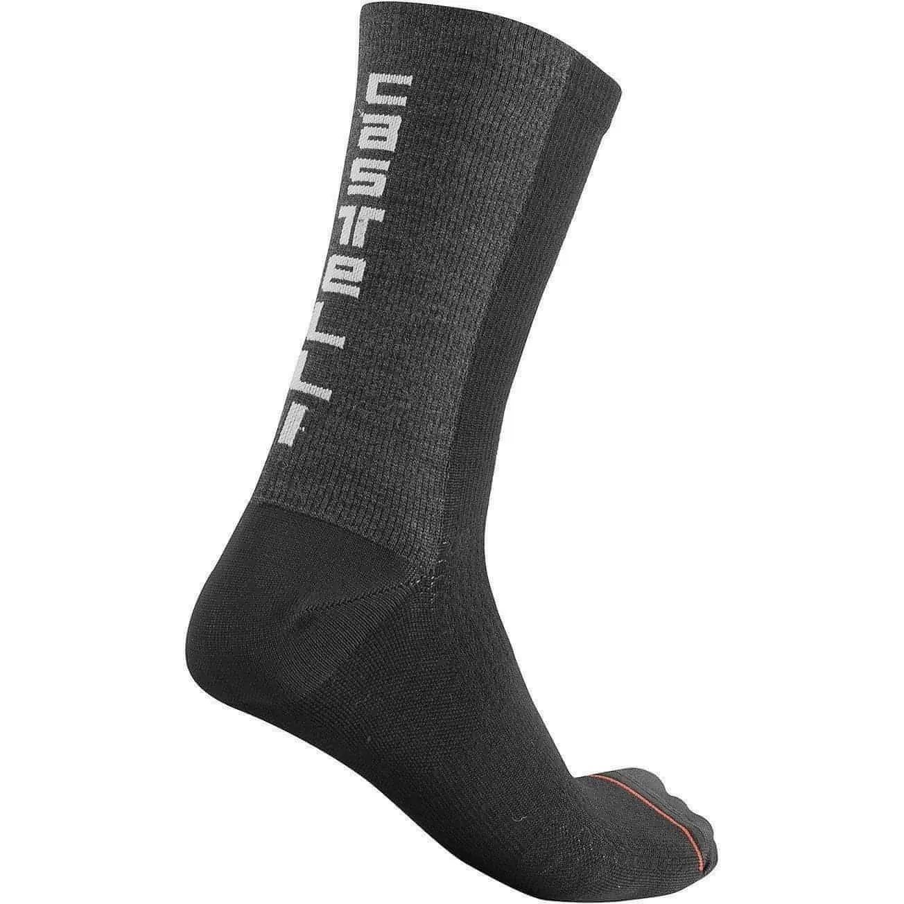 Castelli Bandito Wool 18 Cycling Socks - Black