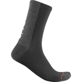 Castelli Bandito Wool 18 Cycling Socks - Black