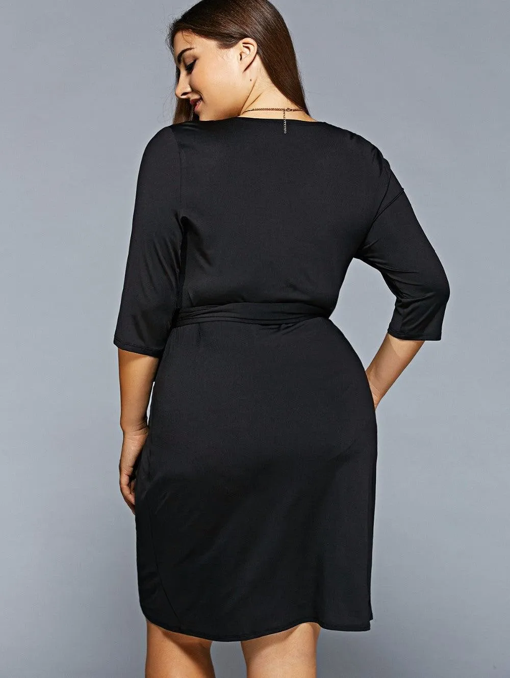 CLASSIC WRAP DRESS