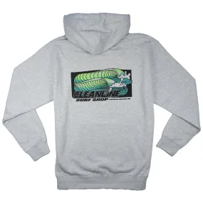 Cleanline Retro Wave Pullover Hoodie