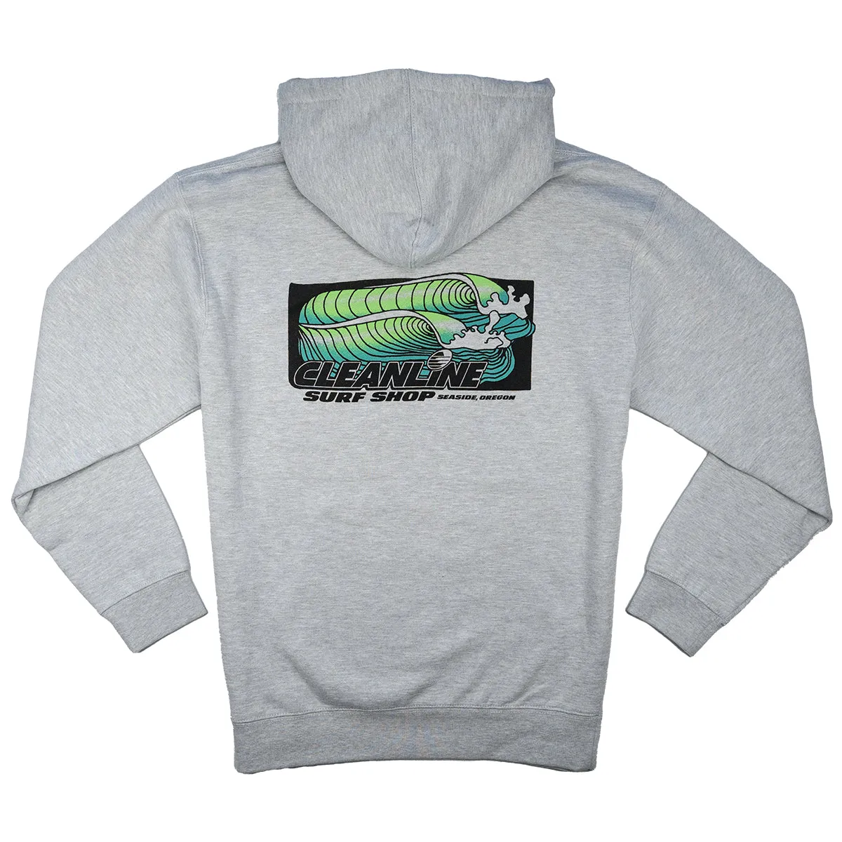 Cleanline Retro Wave Pullover Hoodie