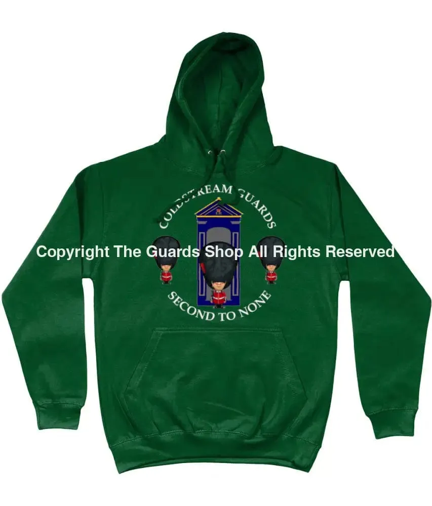 COLDSTREAM GUARDS ON SENTRY Front Printed Hoodie