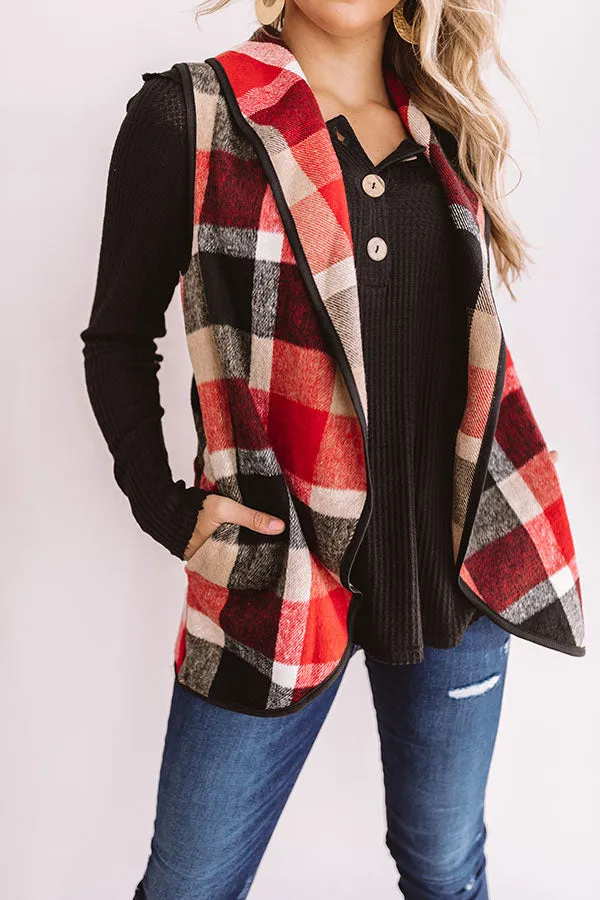 Colorado Cafe Plaid Vest