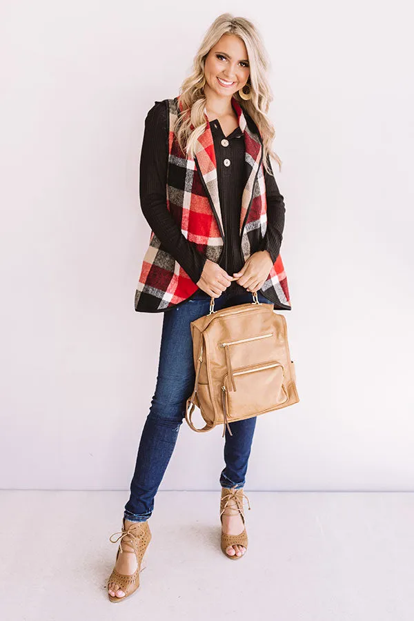 Colorado Cafe Plaid Vest