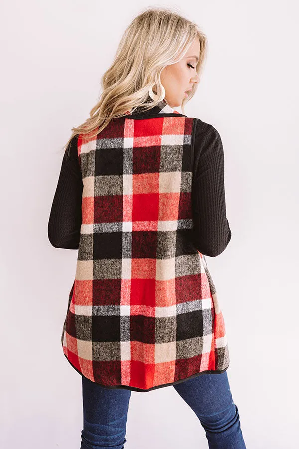 Colorado Cafe Plaid Vest