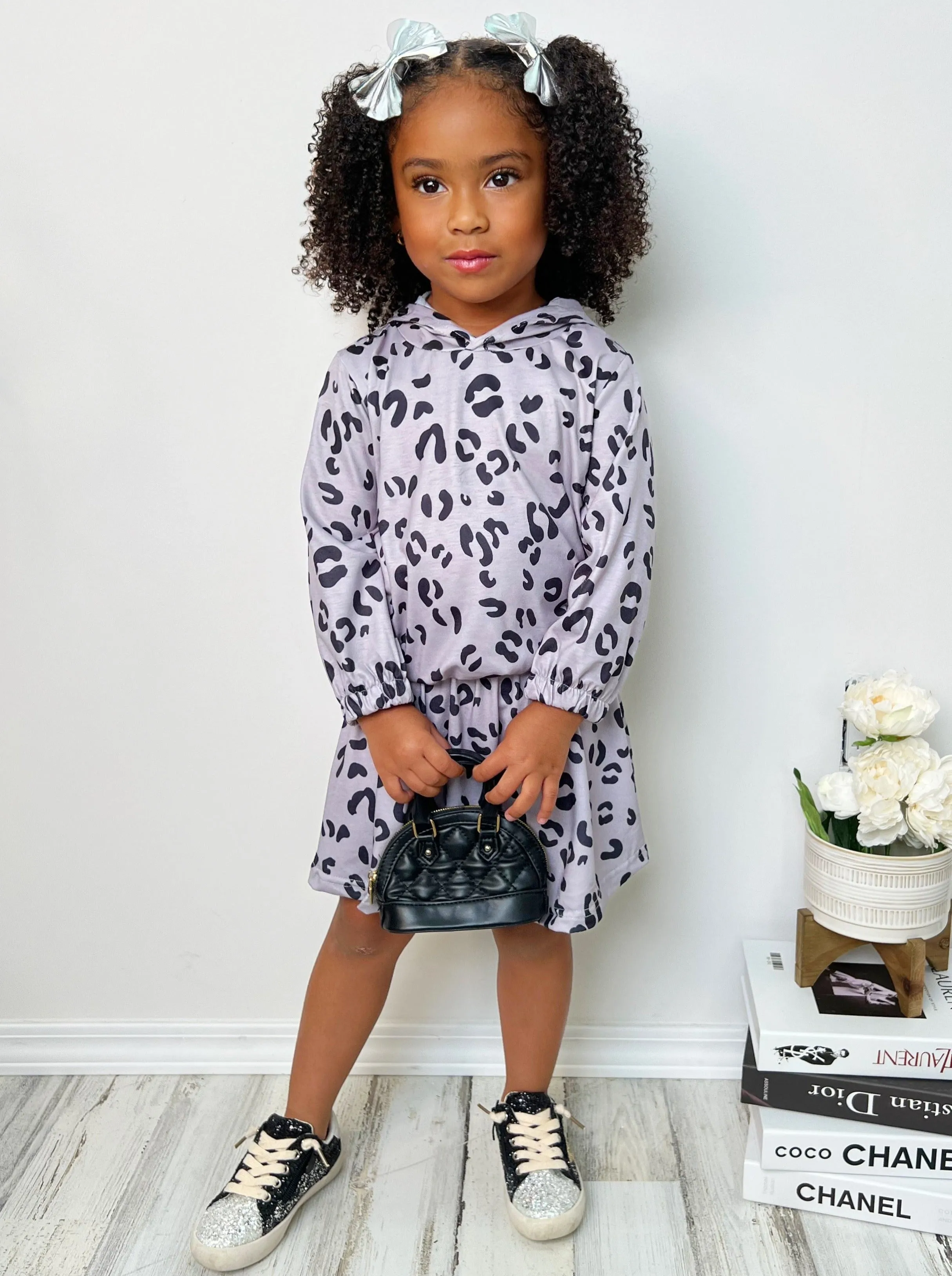 Cool Cubs Club Hoodie and Skirt Set