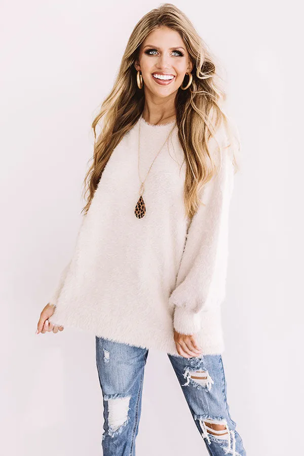 Cozy Weekend Ultra Soft Sweater in Iced Latte