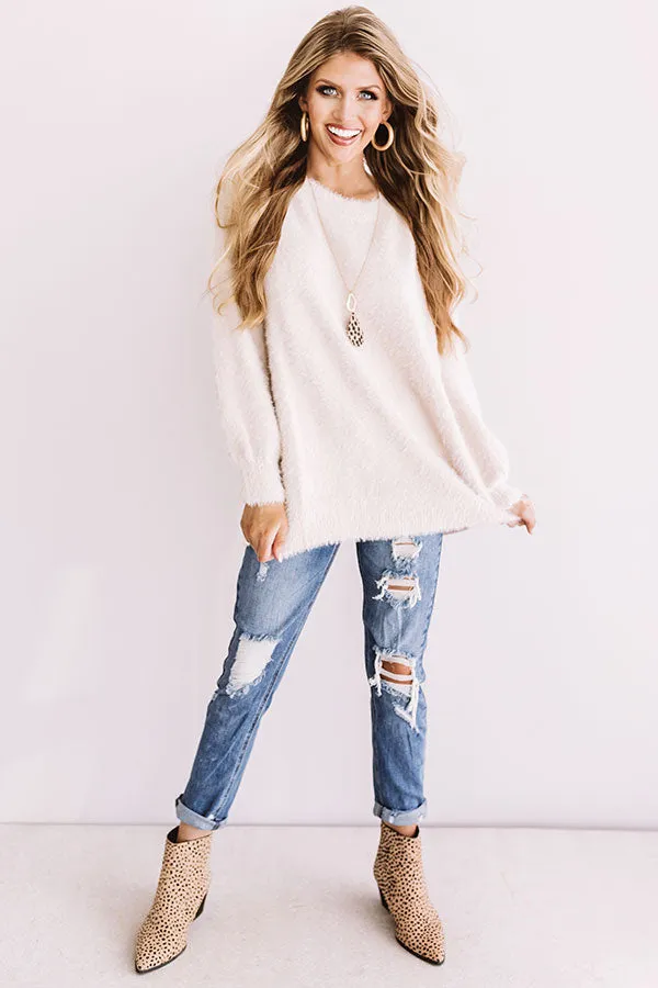 Cozy Weekend Ultra Soft Sweater in Iced Latte