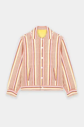 Curtis III Tailor Fitted Striped Long Sleeve Jacket