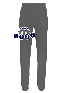 Custom Mini Embroideries Sweatpants