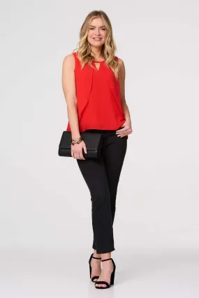 Cut Out Detail Sleeveless Top