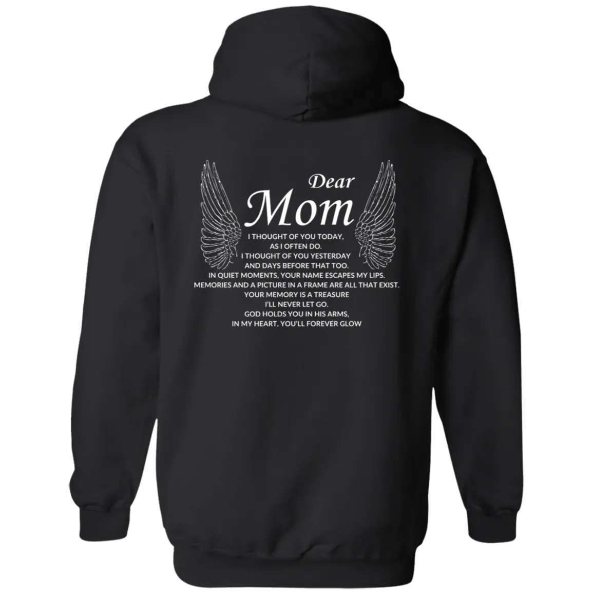 Dear Mom Pullover Hoodie