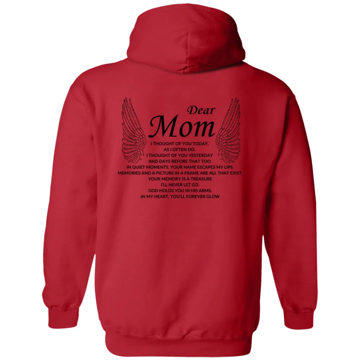 Dear Mom Pullover Hoodie