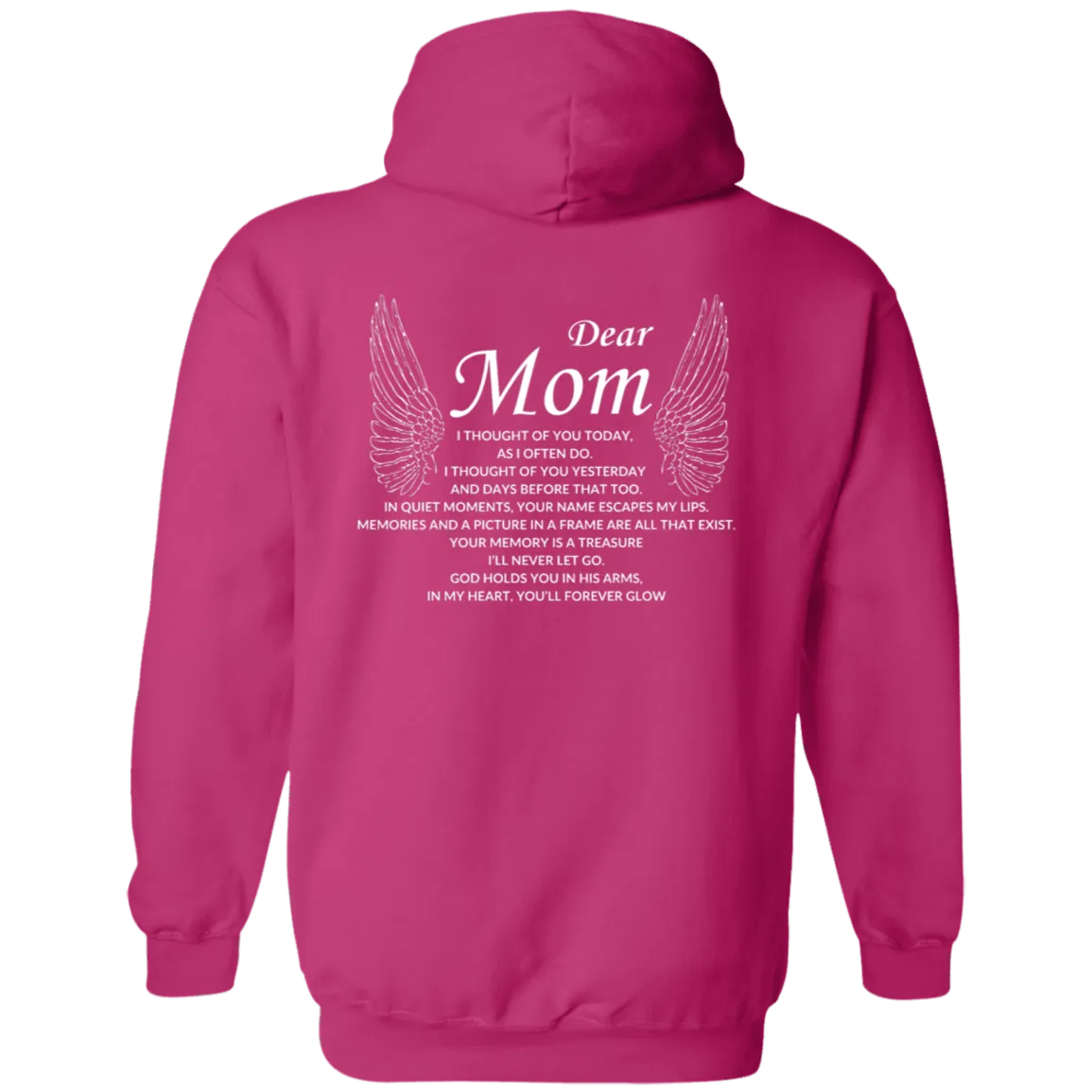 Dear Mom Pullover Hoodie