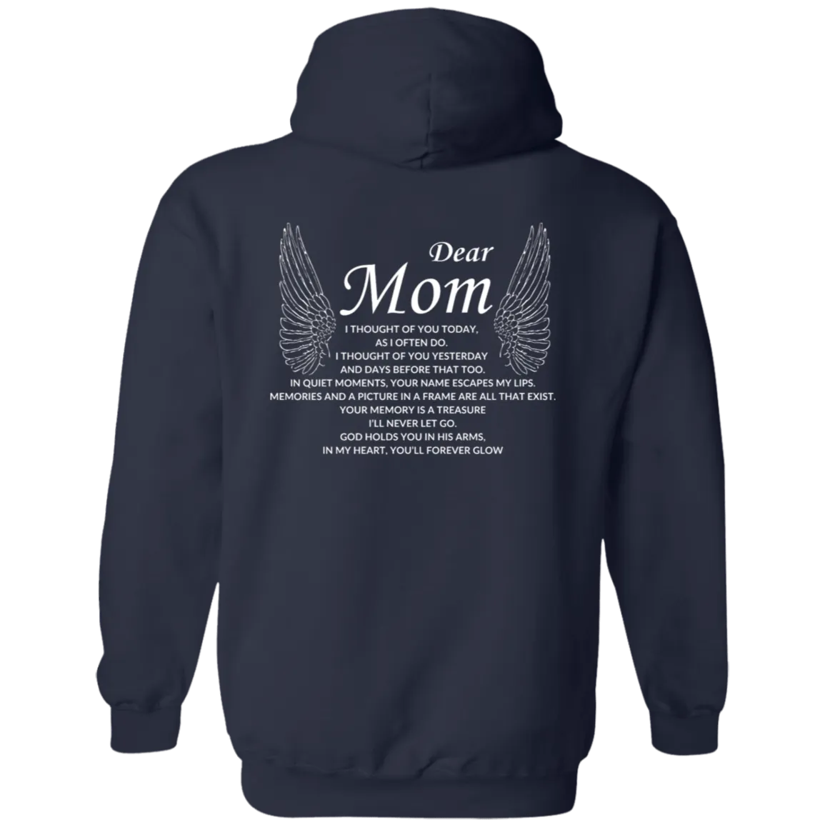 Dear Mom Pullover Hoodie