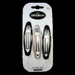 Denman Non Slip Oval Clips