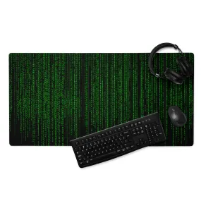 Digital Rain Gaming Desk Mat