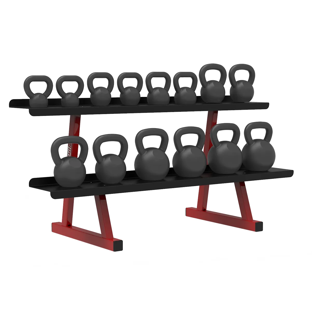 Dynamic Storage - 2 Tier Kettlebell Rack 60" Width