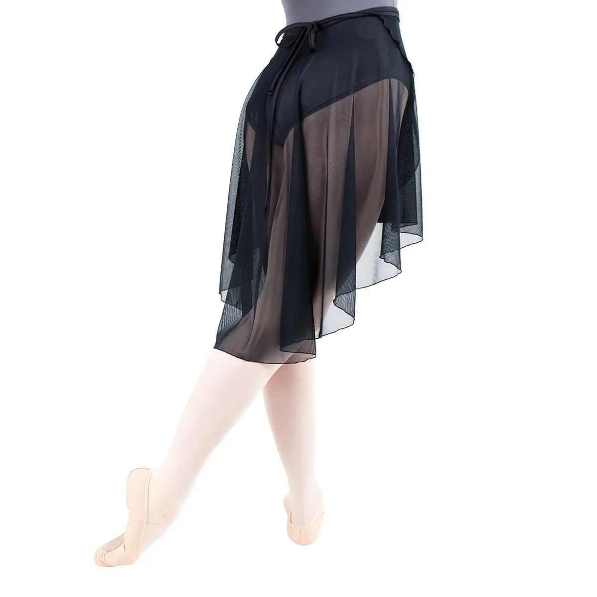 Eurotard Adult Dramatic Mesh Wrap Skirt