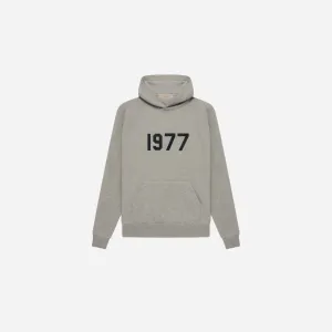 FEAR OF GOD ESSENTIALS 1977 DARKOATMEAL HOODIE